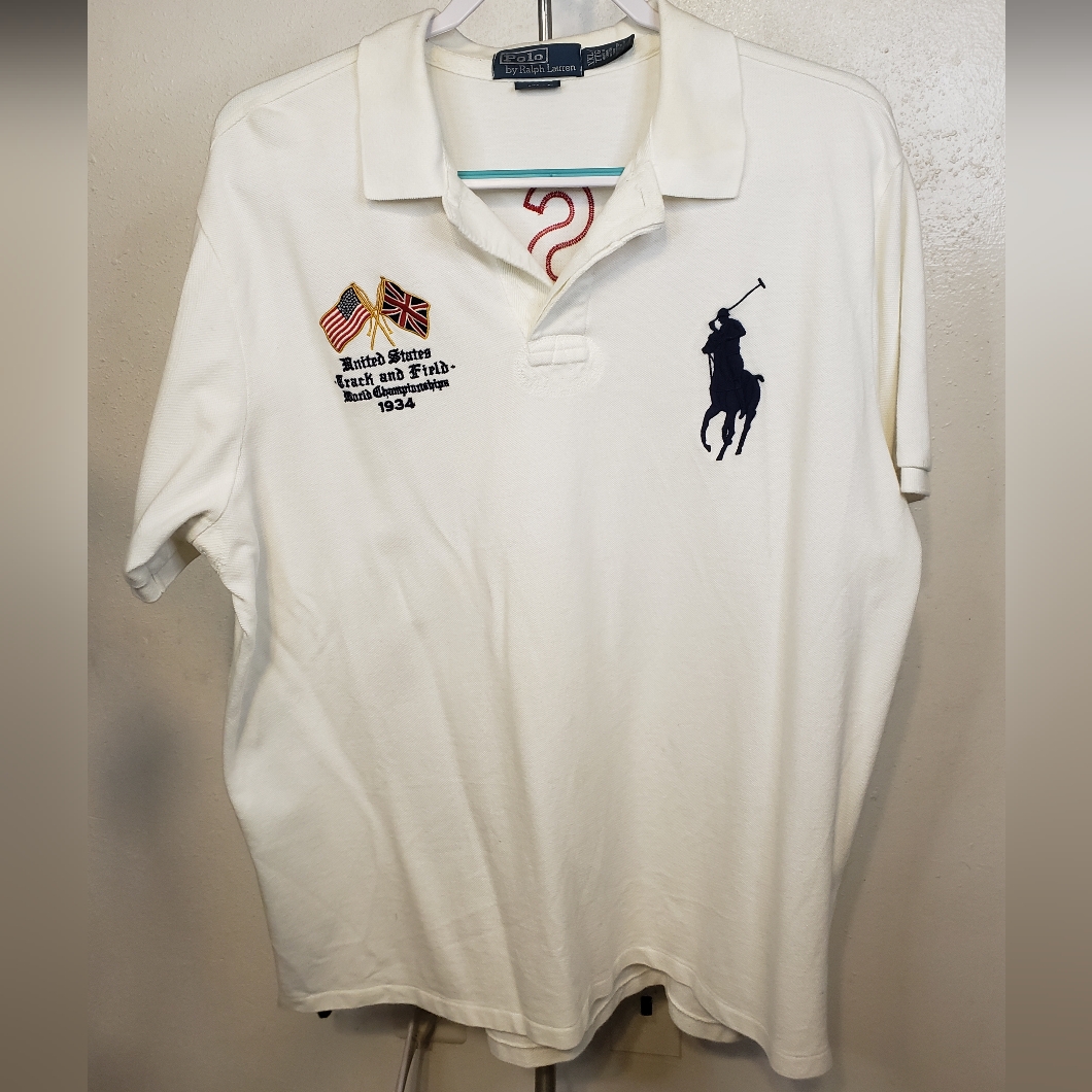 Ralph Lauren Polo Vintage United State Track And Field Shirt